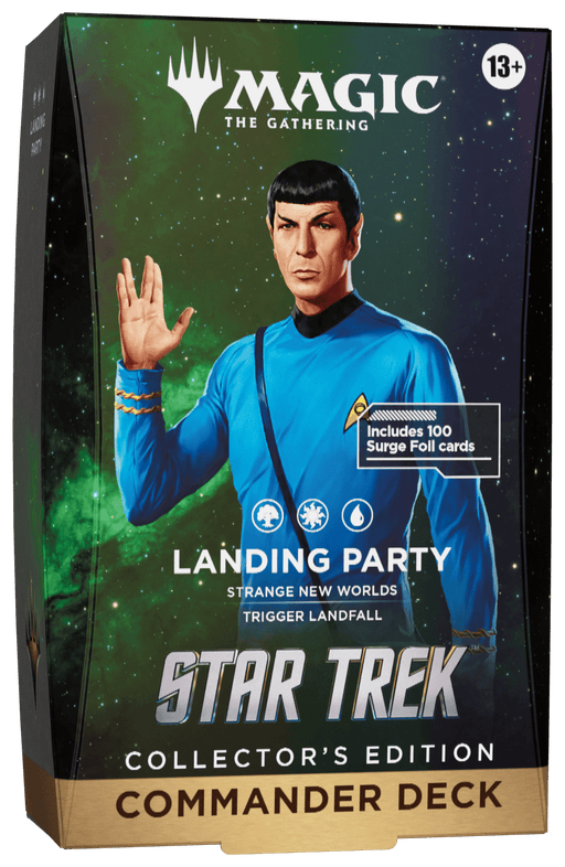 Wizards of The Coast Magic: The Gathering - Star Trek Collector's Edition Commander Deck - Landing Party available at Northumbrian Tin Soldier