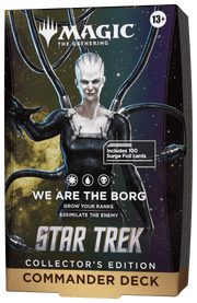 Wizards of The Coast Magic: The Gathering - Star Trek Collector's Edition Commander Deck - We Are the Borg available at Northumbrian Tin Soldier