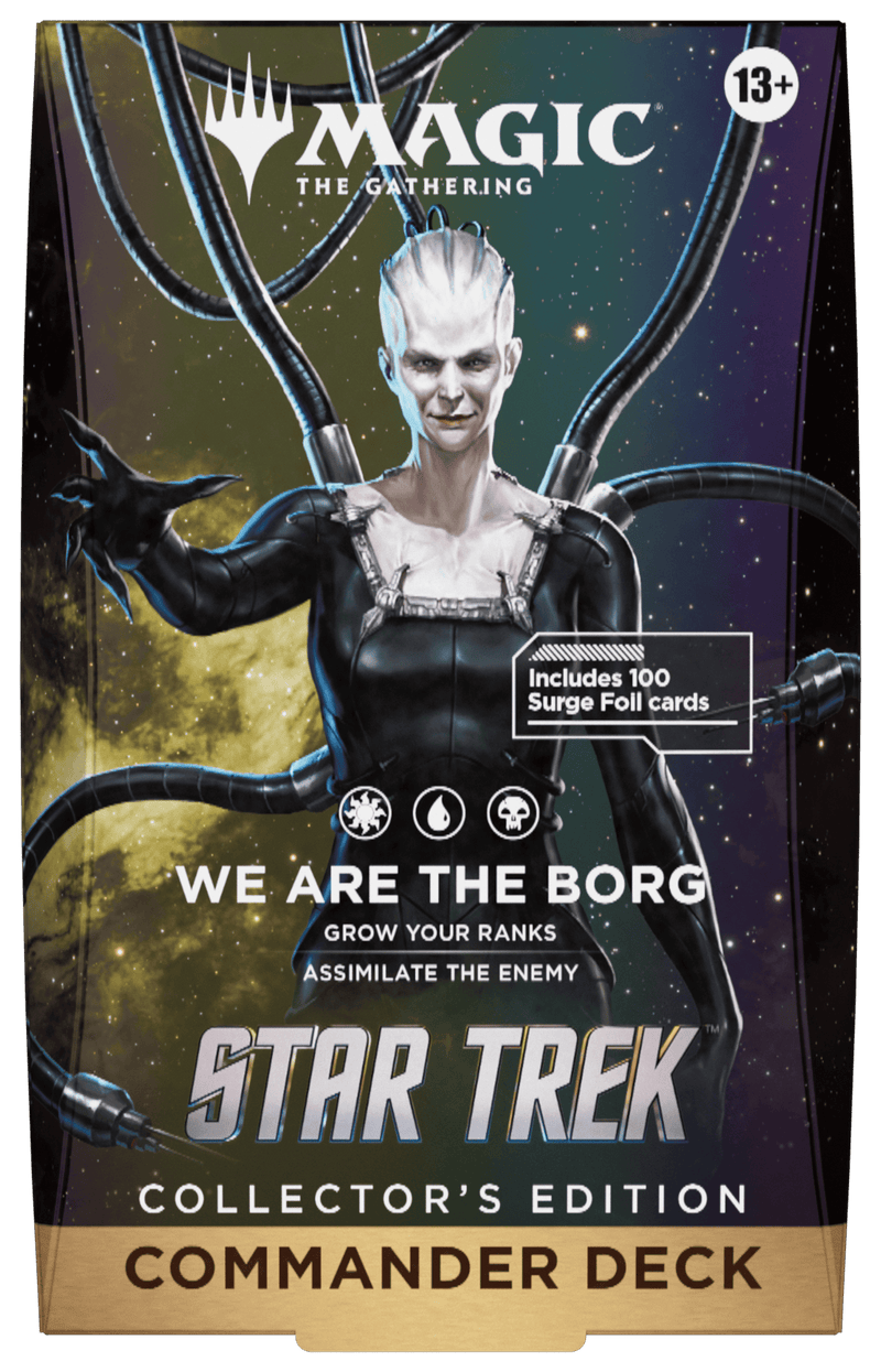 Wizards of The Coast Magic: The Gathering - Star Trek Collector's Edition Commander Deck - We Are the Borg available at Northumbrian Tin Soldier