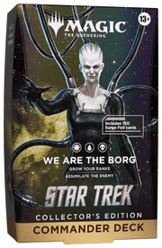 Wizards of The Coast Magic: The Gathering - Star Trek Collector's Edition Commander Deck - We Are the Borg available at Northumbrian Tin Soldier