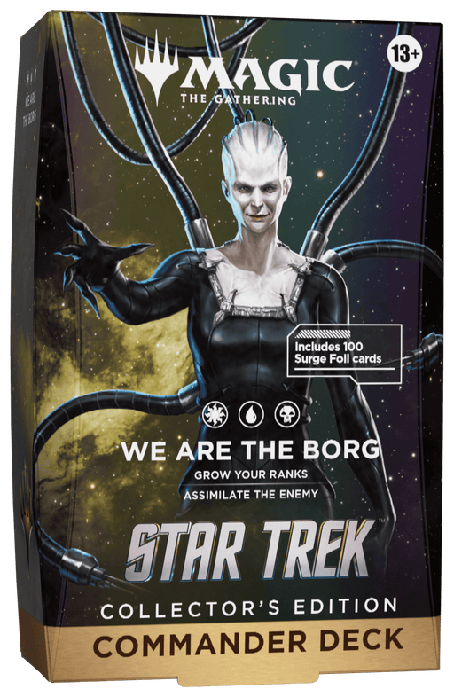 Wizards of The Coast Magic: The Gathering - Star Trek Collector's Edition Commander Deck - We Are the Borg available at Northumbrian Tin Soldier