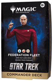 Wizards of The Coast Magic: The Gathering - Star Trek Commander Deck - Federation Fleet available at Northumbrian Tin Soldier