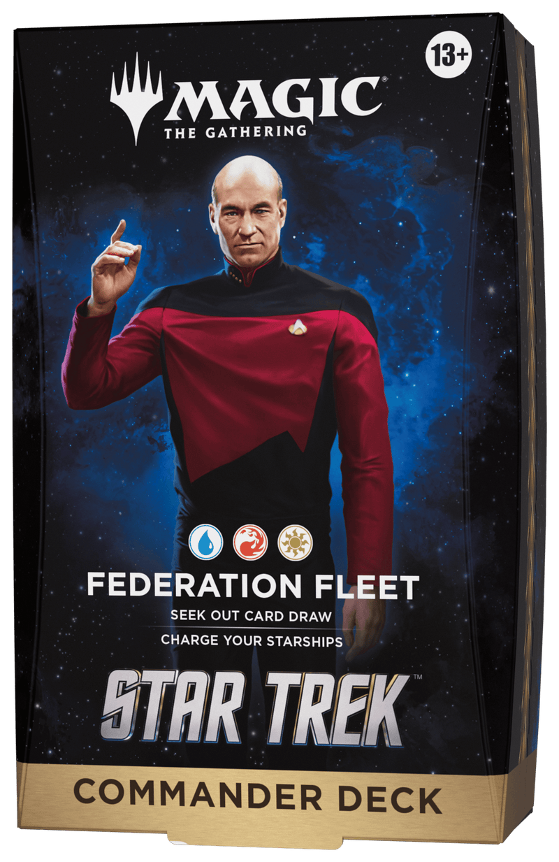 Wizards of The Coast Magic: The Gathering - Star Trek Commander Deck - Federation Fleet available at Northumbrian Tin Soldier