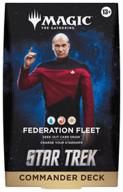Wizards of The Coast Magic: The Gathering - Star Trek Commander Deck - Federation Fleet available at Northumbrian Tin Soldier
