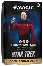 Wizards of The Coast Magic: The Gathering - Star Trek Commander Deck - Federation Fleet available at Northumbrian Tin Soldier