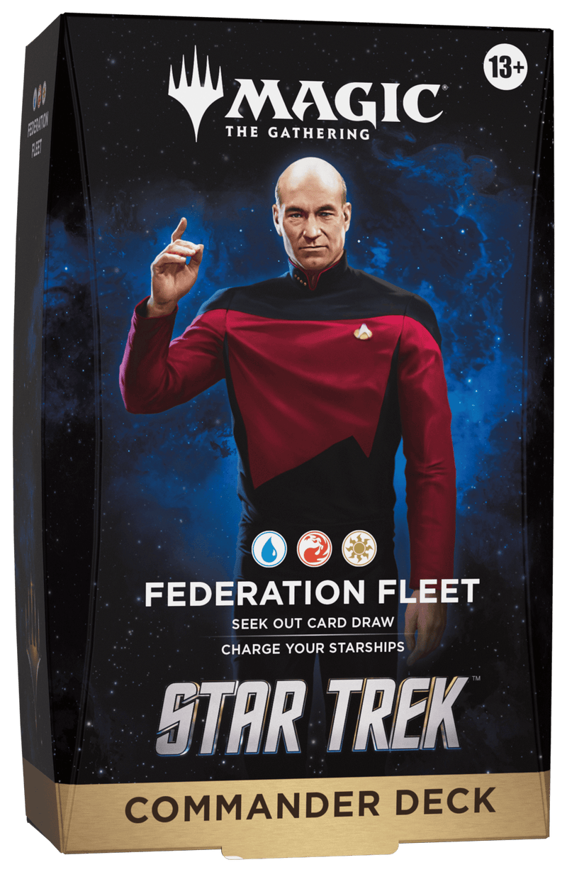 Wizards of The Coast Magic: The Gathering - Star Trek Commander Deck - Federation Fleet available at Northumbrian Tin Soldier