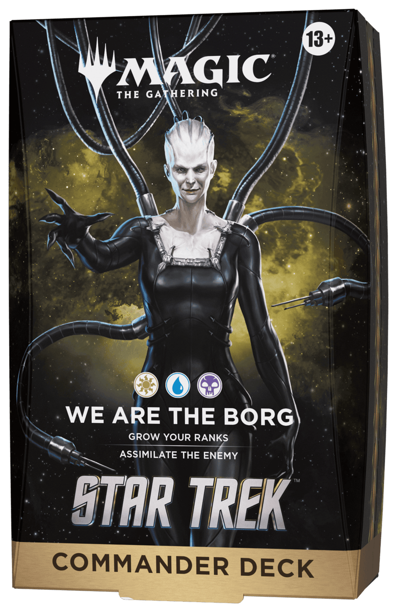 Wizards of The Coast Magic: The Gathering - Star Trek Commander Deck - We Are the Borg available at Northumbrian Tin Soldier