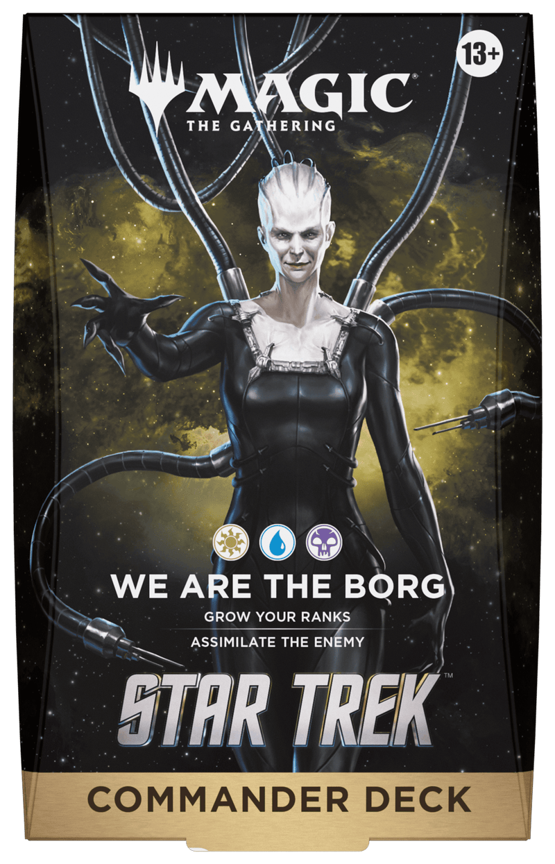 Wizards of The Coast Magic: The Gathering - Star Trek Commander Deck - We Are the Borg available at Northumbrian Tin Soldier