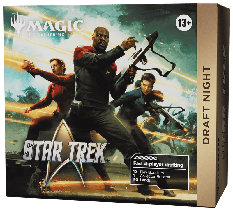 Wizards of The Coast Magic: The Gathering - Star Trek Draft Night available at Northumbrian Tin Soldier