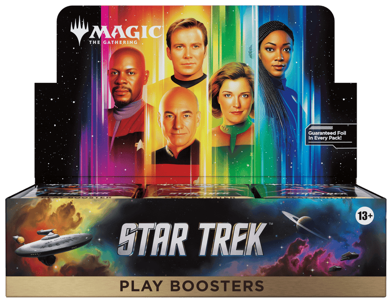 Wizards of The Coast Magic: The Gathering - Star Trek Play Booster Box available at Northumbrian Tin Soldier