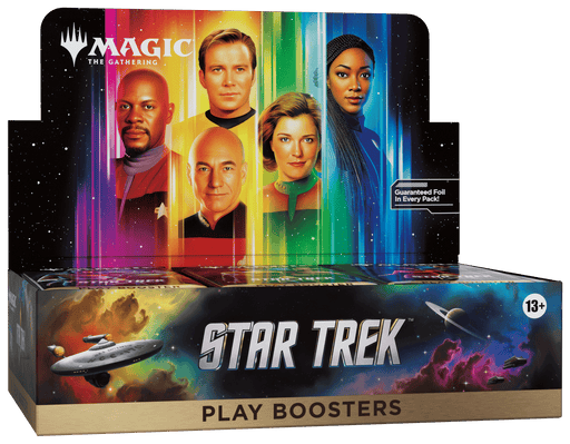 Wizards of The Coast Magic: The Gathering - Star Trek Play Booster Box available at Northumbrian Tin Soldier