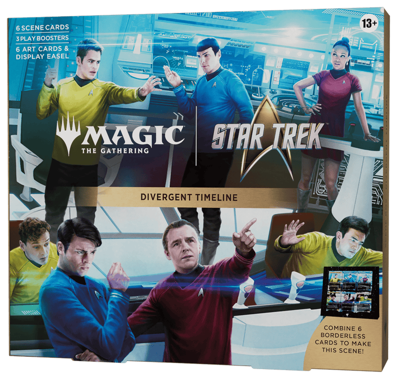 Wizards of The Coast Magic: The Gathering - Star Trek Scene Box - Enterprise-Q available at Northumbrian Tin Soldier