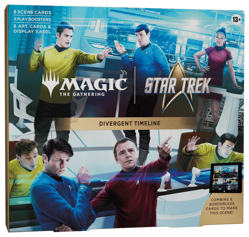Wizards of The Coast Magic: The Gathering - Star Trek Scene Box - Enterprise-Q available at Northumbrian Tin Soldier