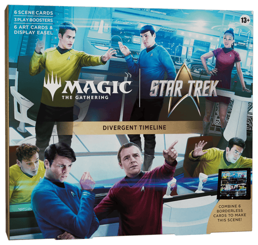 Wizards of The Coast Magic: The Gathering - Star Trek Scene Box - Enterprise-Q available at Northumbrian Tin Soldier