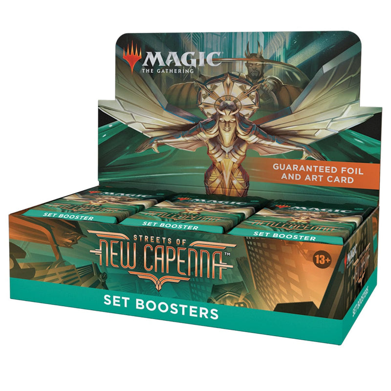 Wizards of The Coast Magic: The Gathering - Streets of New Capenna Booster box available at Northumbrian Tin Soldier