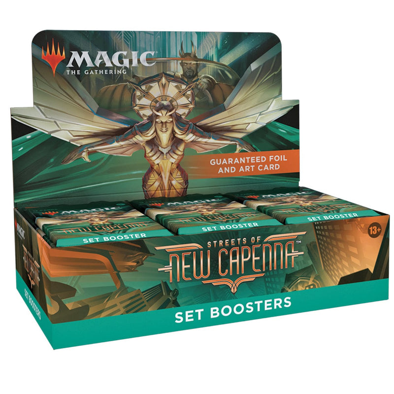 Wizards of The Coast Magic: The Gathering - Streets of New Capenna Booster box available at Northumbrian Tin Soldier