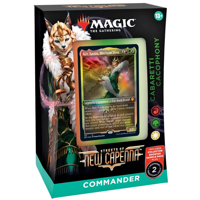 Wizards of The Coast Magic: The Gathering - Streets of New Capenna Commander Deck - Cabaretti Cacophony available at Northumbrian Tin Soldier