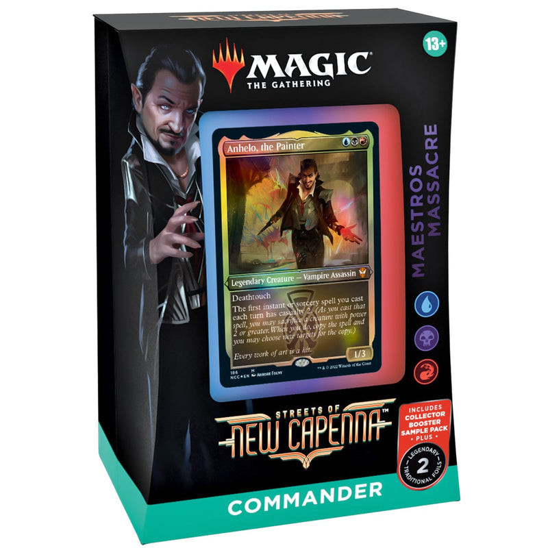 Wizards of The Coast Magic: The Gathering - Streets of New Capenna Commander Deck - Maestros Massacre available at Northumbrian Tin Soldier