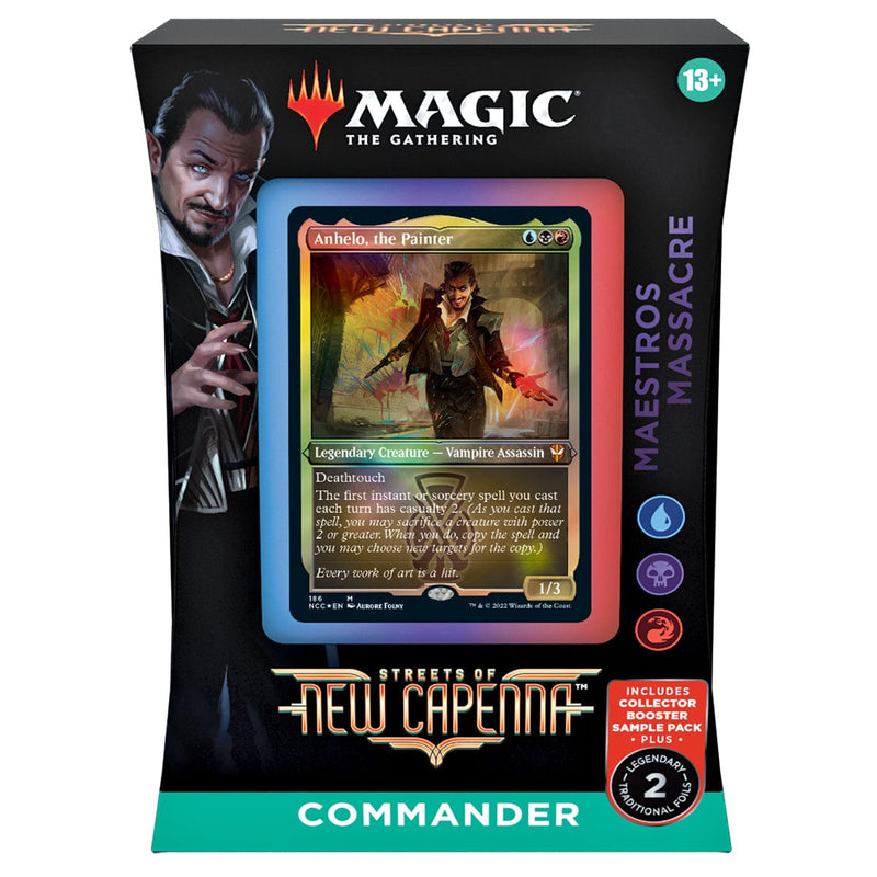 Wizards of The Coast Magic: The Gathering - Streets of New Capenna Commander Deck - Maestros Massacre available at Northumbrian Tin Soldier