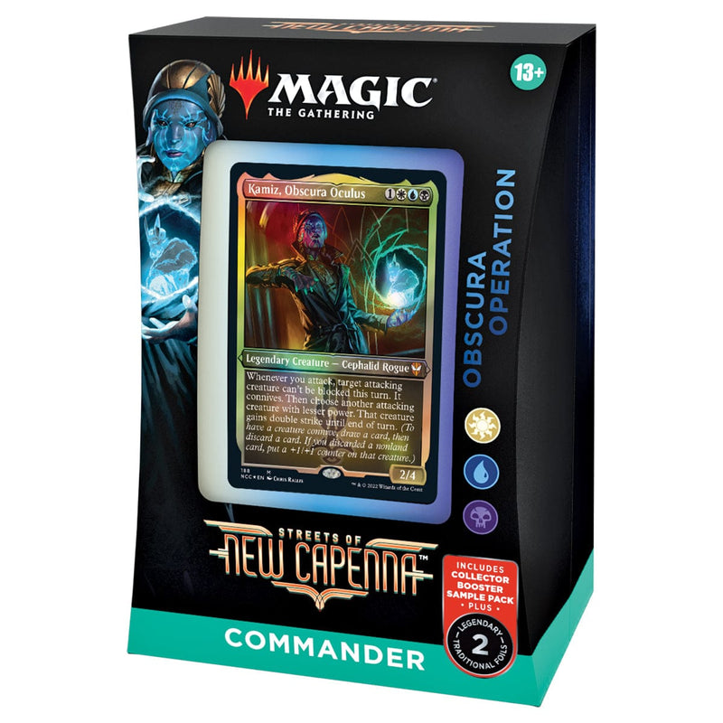 Wizards of The Coast Magic: The Gathering - Streets of New Capenna Commander Deck - Obscura Operation available at Northumbrian Tin Soldier
