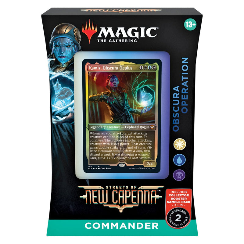 Wizards of The Coast Magic: The Gathering - Streets of New Capenna Commander Deck - Obscura Operation available at Northumbrian Tin Soldier