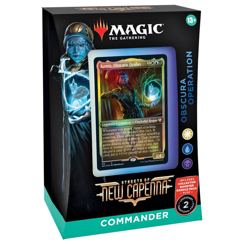 Wizards of The Coast Magic: The Gathering - Streets of New Capenna Commander Deck - Obscura Operation available at Northumbrian Tin Soldier