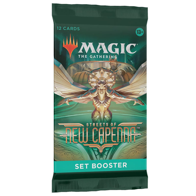 Wizards of The Coast Magic: The Gathering - Streets of New Capenna Set Booster Pack available at Northumbrian Tin Soldier