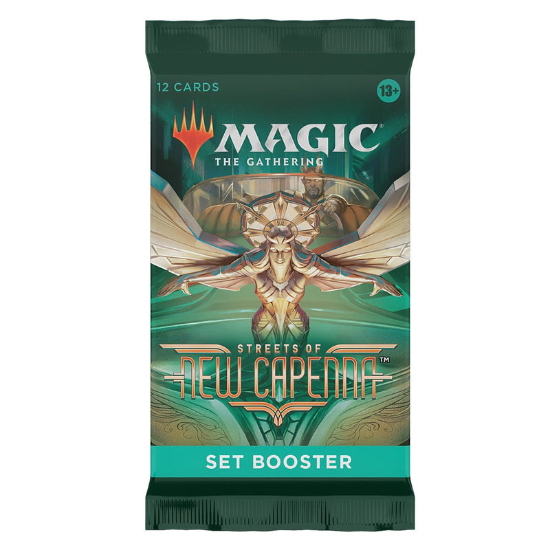 Wizards of The Coast Magic: The Gathering - Streets of New Capenna Set Booster Pack available at Northumbrian Tin Soldier