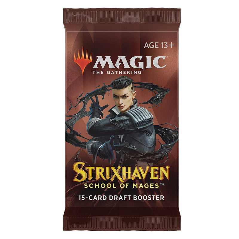 Wizards of The Coast Magic: The Gathering - Strixhaven: School of Mages Draft Booster Pack available at Northumbrian Tin Soldier