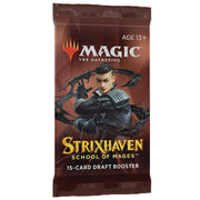 Wizards of The Coast Magic: The Gathering - Strixhaven: School of Mages Draft Booster Pack available at Northumbrian Tin Soldier