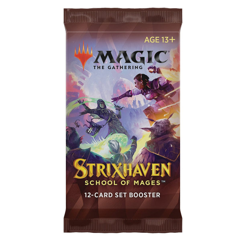 Wizards of The Coast Magic: The Gathering - Strixhaven: School of Mages - Set Booster Pack available at Northumbrian Tin Soldier
