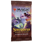 Wizards of The Coast Magic: The Gathering - Strixhaven: School of Mages - Set Booster Pack available at Northumbrian Tin Soldier