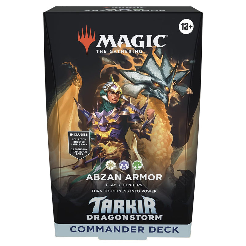 Wizards of The Coast Magic: The Gathering - Tarkir: Dragonstorm - Commander Deck Bundle - Includes All 5 Decks available at Northumbrian Tin Soldier