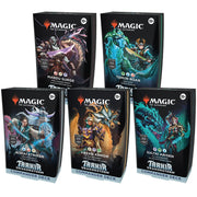 Wizards of The Coast Magic: The Gathering - Tarkir: Dragonstorm - Commander Deck Bundle - Includes All 5 Decks available at Northumbrian Tin Soldier