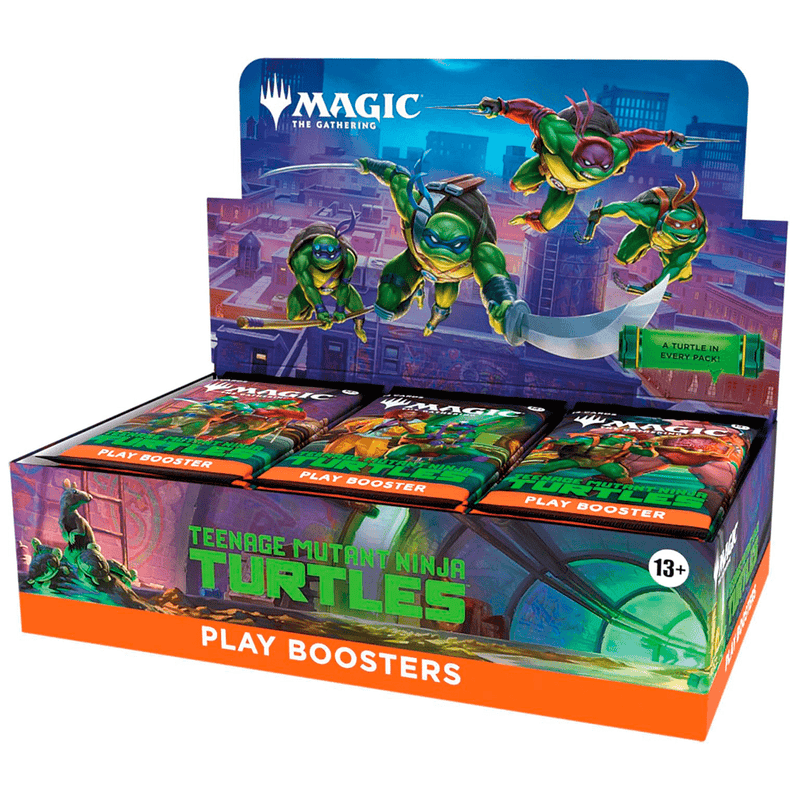 Wizards of The Coast Magic: The Gathering - Teenage Mutant Ninja Turtles - Play Booster Box available at Northumbrian Tin Soldier