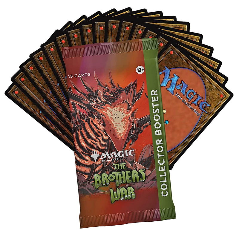 Wizards of The Coast Magic: The Gathering - The Brother's War Collector Booster Pack available at Northumbrian Tin Soldier
