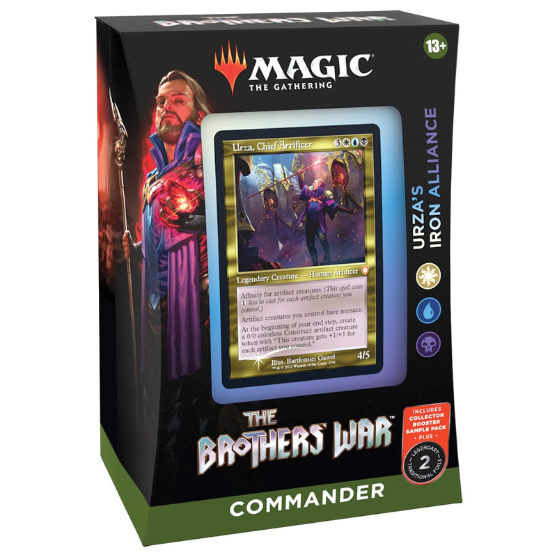 Wizards of The Coast Magic: The Gathering - The Brother's War - Commander Deck Urza's Iron Alliance available at Northumbrian Tin Soldier