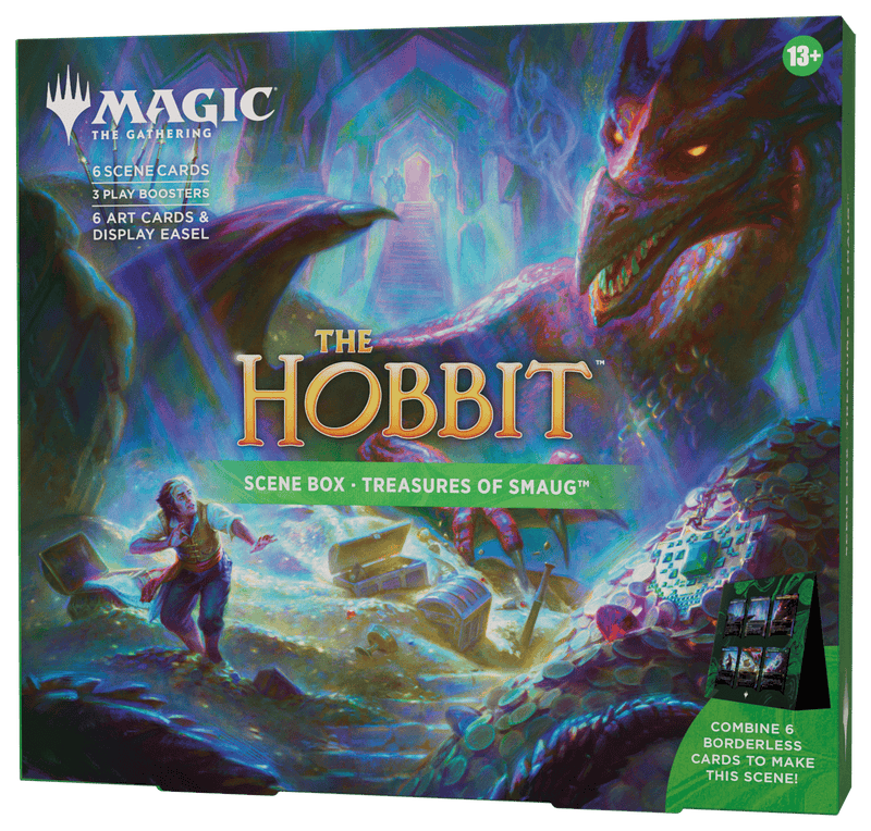 Wizards of The Coast Magic: The Gathering - The Hobbit  Scene Boxes - Treasures of Smaug available at Northumbrian Tin Soldier