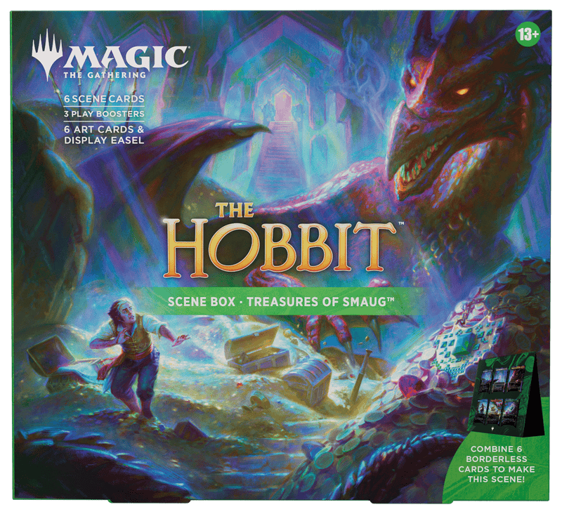 Wizards of The Coast Magic: The Gathering - The Hobbit  Scene Boxes - Treasures of Smaug available at Northumbrian Tin Soldier