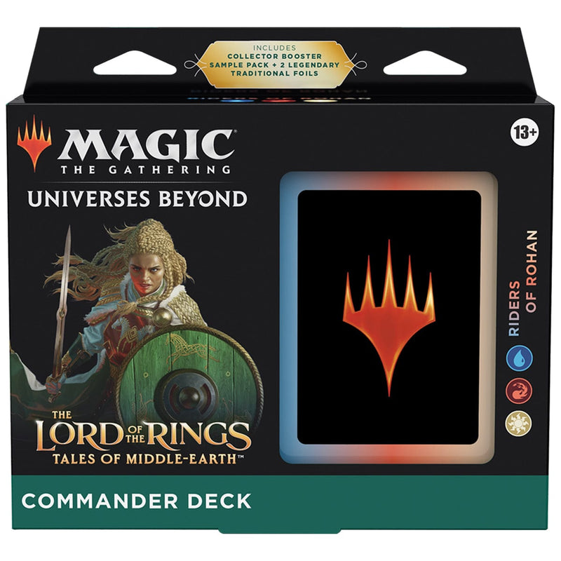 Wizards of The Coast Magic: The Gathering - The Lord of the Rings: Tales of Middle Earth - Commander Deck - Riders of Rohan available at Northumbrian Tin Soldier