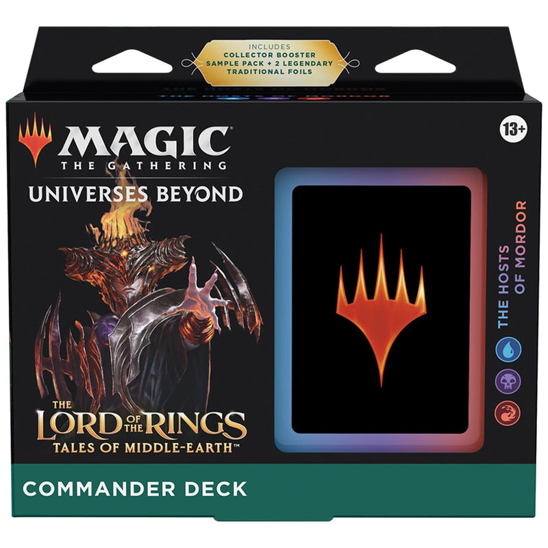 Wizards of The Coast Magic: The Gathering - The Lord of the Rings: Tales of Middle Earth - Commander Deck - The Hosts of Mordor available at Northumbrian Tin Soldier