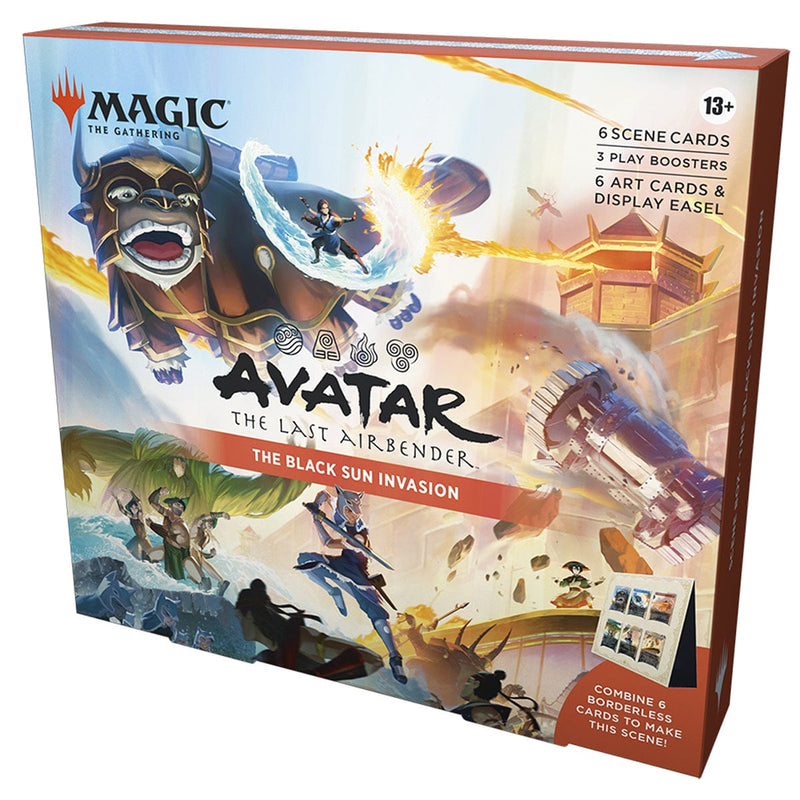 Wizards of The Coast Magic: The Gathering - Universes Beyond: Avatar: The Last Airbender - Black Sun Invasion Scene Box available at Northumbrian Tin Soldier