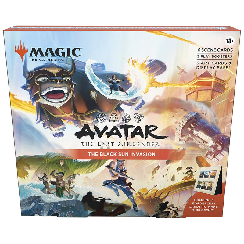 Wizards of The Coast Magic: The Gathering - Universes Beyond: Avatar: The Last Airbender - Black Sun Invasion Scene Box available at Northumbrian Tin Soldier