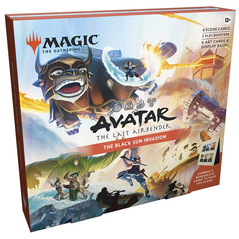 Wizards of The Coast Magic: The Gathering - Universes Beyond: Avatar: The Last Airbender - Black Sun Invasion Scene Box available at Northumbrian Tin Soldier