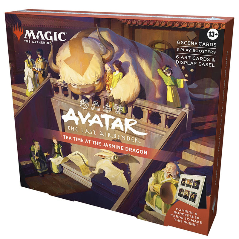 Wizards of The Coast Magic: The Gathering - Universes Beyond: Avatar: The Last Airbender - Tea Time at the Jasmine Dragon Scene Box available at Northumbrian Tin Soldier