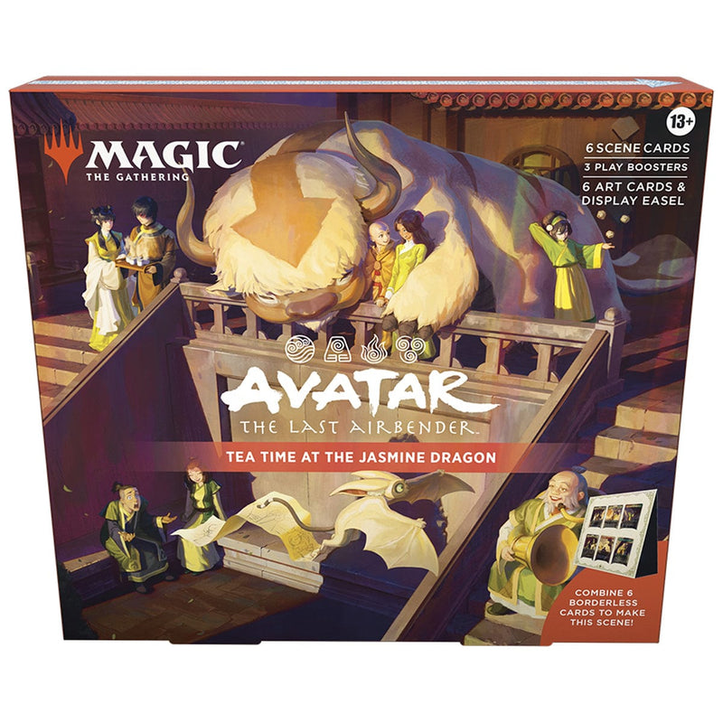 Wizards of The Coast Magic: The Gathering - Universes Beyond: Avatar: The Last Airbender - Tea Time at the Jasmine Dragon Scene Box available at Northumbrian Tin Soldier