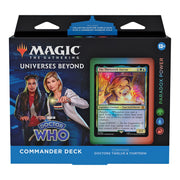Wizards of The Coast Magic: The Gathering - Universes Beyond - Doctor Who - Commander Deck - Paradox Power available at Northumbrian Tin Soldier