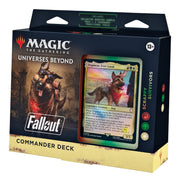 Wizards of The Coast Magic: The Gathering - Universes Beyond: Fallout - Commander Deck - Scrappy Survivors available at Northumbrian Tin Soldier