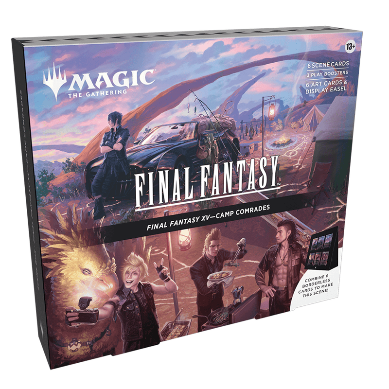 Wizards of The Coast Magic: The Gathering - Universes Beyond: Final Fantasy Scene Box - Camp Comrades available at Northumbrian Tin Soldier