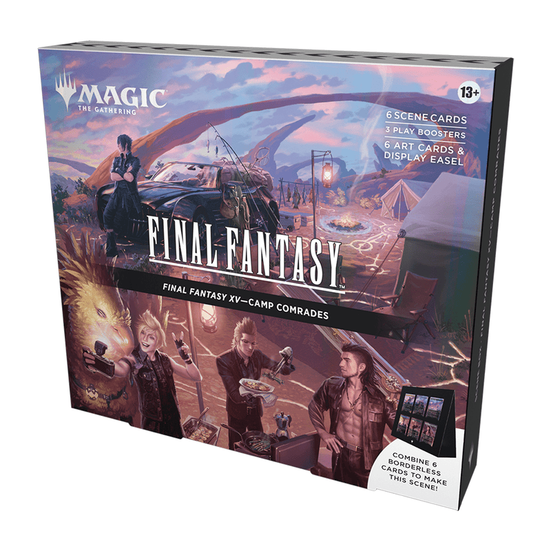 Wizards of The Coast Magic: The Gathering - Universes Beyond: Final Fantasy Scene Box - Camp Comrades available at Northumbrian Tin Soldier